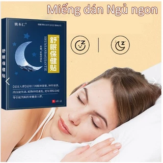 MIẾNG DÁN AN THẦN - NGỦ NGON - CHỐNG  MẤT NGỦ