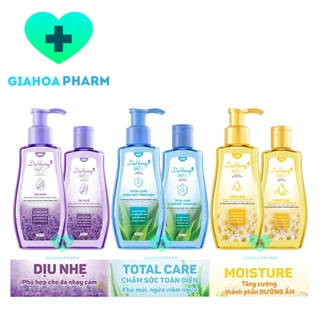 Dung dịch vệ sinh phụ nữ Dạ hương Daily Fresh (Total Care / Moisture / Dịu nhẹ) chăm sóc toàn diện, dưỡng ẩm, dịu nhẹ