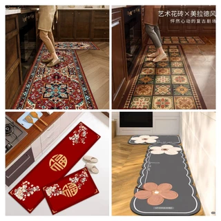 Bộ thảm bếp Silicon các mẫu độc quyền Mat&Blanket Decor bộ 2 tấm (40x60 và 40x120)