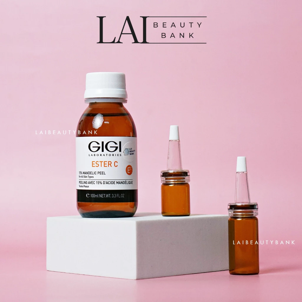 TESTER Peel GIGI LABORATORIES Ester C 15% Mandelic Peel trẻ hóa căng bóng da - LAI BEAUTY BANK