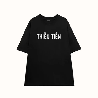 Áo Thun Tay Lỡ Cotton Su Unisex Wioops, Áo Phông Nam Nữ Form Rộng Basic Oversize Phong Cách Đường Phố - Thiếu