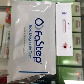 Que test (thử) HIV Fastep [Che tên SP] Hỏa tốc