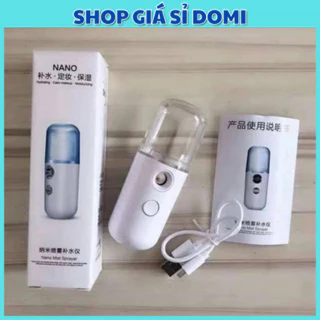 Máy Phun Sương - Xông Tinh Dầu Cầm Tay Xịt Khoáng MINI NANO - Cấp Ẩm Dưỡng Da - Làm Mát