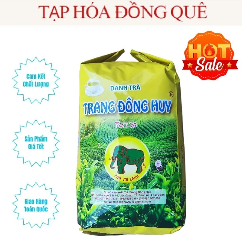 Combo 5/10 Bịch Trà Lài Trang Đông Huy 350g Thơm Ngon Hảo Hạng