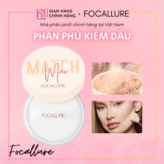 Phấn Phủ FOCALLURE Kiểm Soát Dầu Tiện Dụng Trang Điểm Tiện Dụng