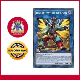 [Thẻ Bài Yugioh Chính Hãng] Borrelsword Dragon Alternative Art