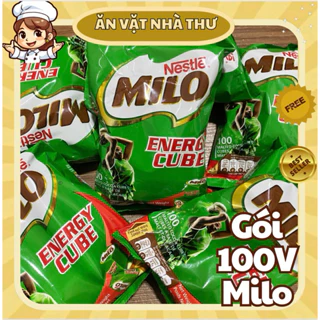 Gói 100 Viên Kẹo Milo Cube , Kẹo Milo Socola , Kẹo Milo Cube Siêu Ngon Chocolate
