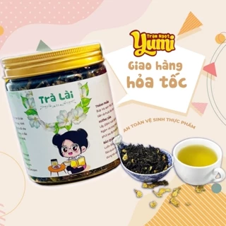 Trà lài Trạm ngọt Yumi 75g hoa nhài sấy tự nhiên cực thơm đậm vị