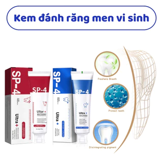 Kem Đánh Răng SP4 Giúp Trắng Sáng Răng Bảo Vệ Nướu Răng Và Hơi Thở Thơm Mát