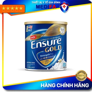 Sữa Bột Ensure Gold Abbott Hương Vani Truyền Thống (HMB) 400g/380g Giúp Tăng Cường Miễn Dịch & Sức Khỏe Khối Cơ