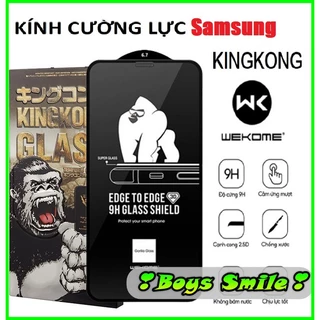 Cường lực KINGKONG Full màn cho Samsung M54 M02 M10 M20 M30 M31 M32 M30s M22 M23 M51 M52 M53 M14 M15 M55