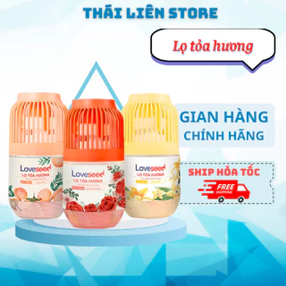 Lọ tỏa hương Loveseed hương thơm tự nhiên dễ chịu khử mùi sáp thơm phòng thế hệ mới 60 ngày - Dung tích 200ml