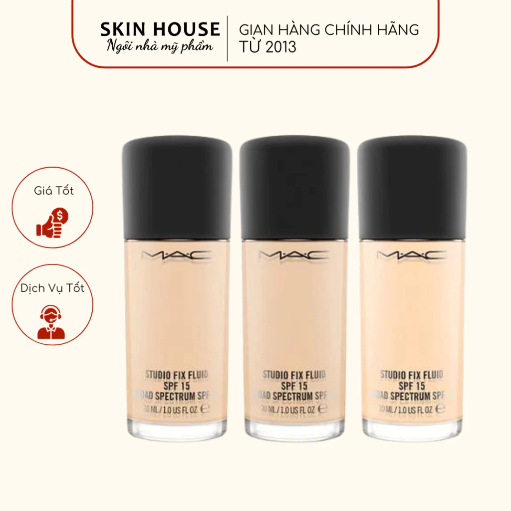 Kem Nền MAC Studio Fix Fluid Foundation SPF 15