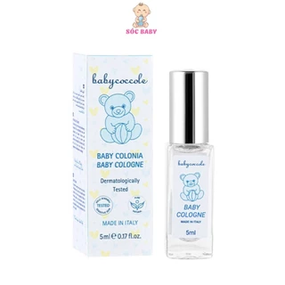 Nước hoa cho bé Babycoccole 0M+ an toàn cho trẻ sơ sinh & em bé chiết xuất hoa sen 5ml