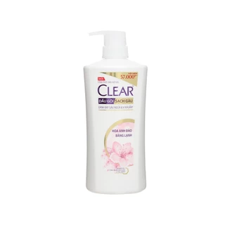 Dầu gội sạch gàu Clear hương hoa anh đào 640g