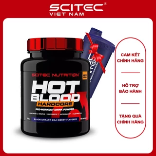 HOT BLOOD| Pre workout Tăng Sức Mạnh Tăng Tỉnh Táo [375G - 700G] [30 - 56 Lần Dùng] - Chính Hãng Scitec Việt Nam