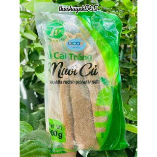 Củ cải muối nguyên củ (xá bấu) Gò Công - 500gr