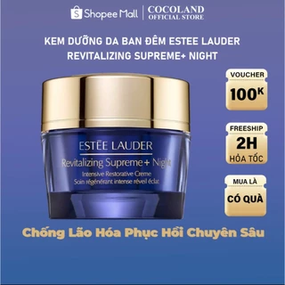 Kem Dưỡng Da Đêm, Chống Lão Hóa, Phục Hồi Chuyên Sâu Estee Lauder Revitalizing Supreme+ Night - DR89