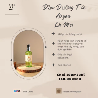 Dầu Dưỡng Tóc Argan 100ml. Dưỡng tóc bóng mượt tức thì