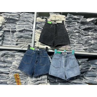 Quần short jeans co dãn có túi - AL52