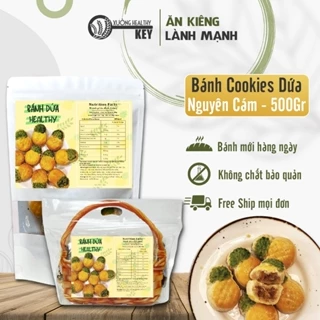 Bánh Dứa Bột Nguyên Cám Và Mật Ong Healthy Key - Bánh Hạt Ngũ Cốc Giảm Cân