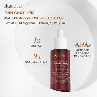 [ HÀNG CTY + TEM PHỤ ] Tinh Chất Cấp Nước Dưỡng Ẩm Phục Hồi Giảm Mụn Cho Da EKSEPTION Hyaluronic ZnPCA Mixlab Serum