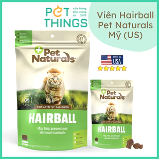 Pet Naturals Hairball búi lông cho mèo