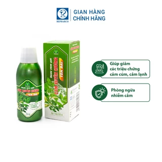 Nước tắm gội Cảm Xuyên Hương giúp giảm triệu chứng cảm cúm, cảm lạnh, dùng được cho phụ nữ có thai chai 250 ml