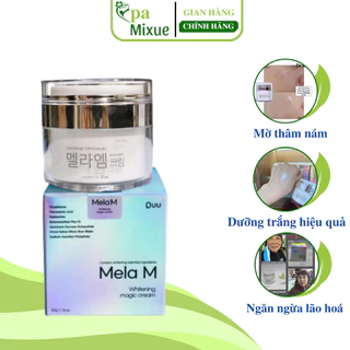 Kem Mờ Nám Mela M Hàn Quốc giúp dưỡng trắng da ngăn ngừa nám tàn nhang hiệu quả chính hãng MixueSpa 50 g