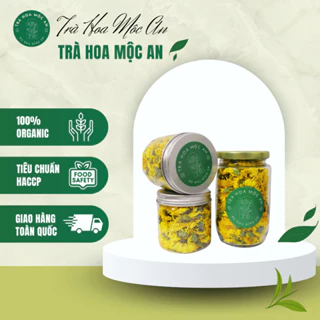 Trà Hoa Cúc Vàng Sấy Khô 200gr Hoàng Cúc Nguyên Bông Tự Nhiên