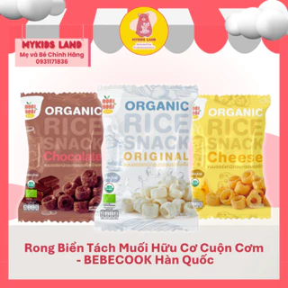 [DATE T11.2024] Snack Bánh Gạo Ăn Dặm Hữu Cơ NOBI NOBI Hình Nhẫn Tròn Túi 40g Cho Bé Từ 18M+