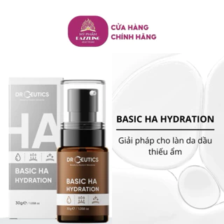 Serum HA Cấp Ẩm Kiềm Dầu Drceutics Basic HA Hydration 30g