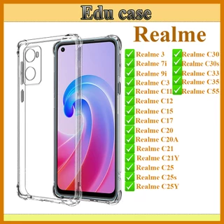 Ốp lưng Trong Chống Sốc Realme 3/7i/9i/C3/C11/C12/C15/C17/C20/C20A/C21/C21y/C25/C25s/C25Y/C30/C30s/C33/C35/C55