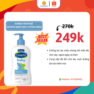 [CHÍNH HÃNG] Sữa tắm gội Cetaphil cho bé - Cetaphil Baby Wash & Shampoo