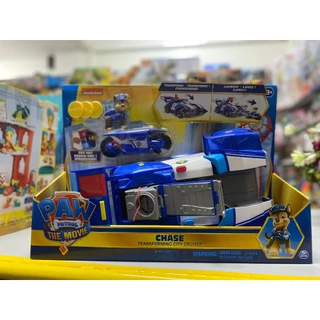 Đồ chơi xe cảnh sát biến hình Paw Patrol The Movie - Chase 6060759