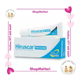 Gel chăm sóc sẹo mụn và mụn thâm Hiruscar Post Acne 10g  - ShopMeheri