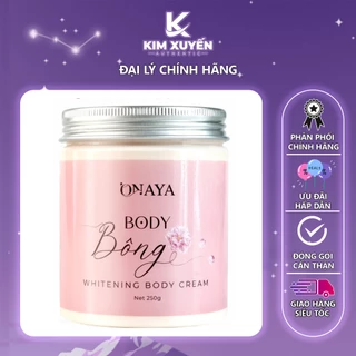 Kem Dưỡng Trắng Da Body Bông ONAYA