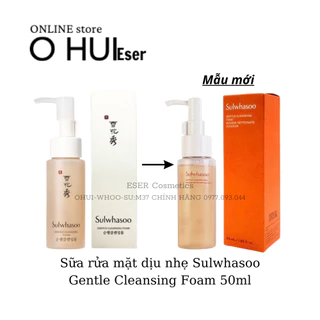 Sữa rửa mặt dịu nhẹ Sulwhasoo Gentle Cleansing Foam 50ml_Eser cosmetics