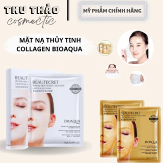 Mặt Nạ Thủy Tinh Collagen Bioaqua ,Mặt Nạ Thạch Collagen Beautecret