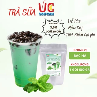 BỘT TRÀ SỮA HƯƠNG BẠC HÀ/ Hàng chính hãng CTY/ Gói 500g