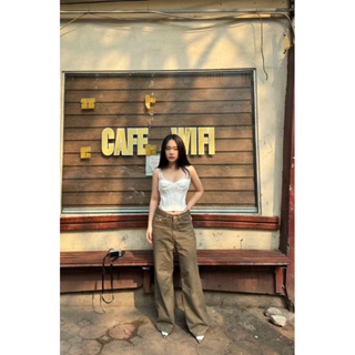 Quần jeans cạp trễ BROWNIE PANTS