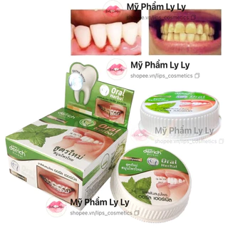 Kem đánh trắng răng Oral Heabal Thái Lan, dùng cho người niềng răng, trắng răng thơm miệng, thảo dược