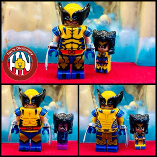 [ Có Sẵn ] Minifigures nhân vật Marvel Wolverine - Đồ chơi Lắp ghép Xếp hình Mini Mô hình TV6205