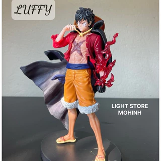 [17CM] MÔ HÌNH NHÂN VẬT LUFFY WANO TAY HAKI ANIME ONE PIECE, SƯU TẦM TRANG TRÍ DECOR, BỘ QUÀ TẶNG