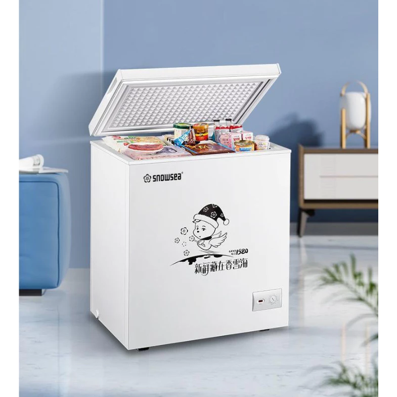 Tủ đông mini Snowsea gia đình tiết kiệm điện dùng trữ sữa - để Kem nội địa Trung nhập khẩu