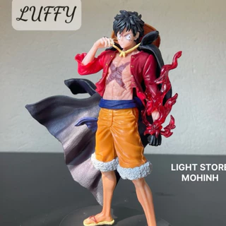 [17CM] MÔ HÌNH NHÂN VẬT LUFFY WANO TAY HAKI ANIME ONE PIECE, SƯU TẦM TRANG TRÍ DECOR, BỘ QUÀ TẶNG