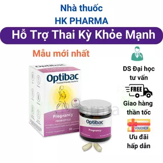 Optibac Hồng Dành Cho Bà Bầu Hộp 30 Viên