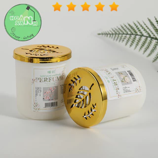 Sáp Thơm Phòng Khử Mùi Perfume 150g Nội Địa Trung, Lọ Thơm Phòng Vệ Sinh Lưu Hương Lâu Cho Không Gian Luôn Sạch