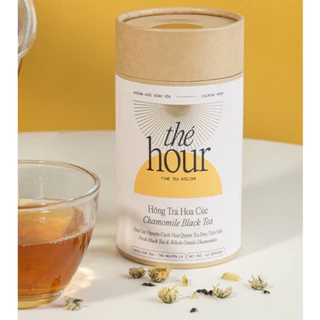 Trà thảo mộc Hoa Cúc sạch loại1 giúp ngủ ngon (Chamomile Tea) hộp sang trọng làm quà tặng