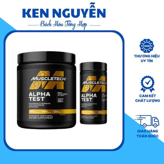 Alpha Test Muscletech Giúp Tăng Testosterone Cho Nam Tăng Sinh Lý Và Cơ Bắp Muscletech Alpha Test (120 Viên Và 240 Viên)